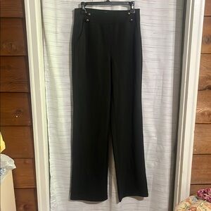 Charcoal Wide Leg Women's Pants